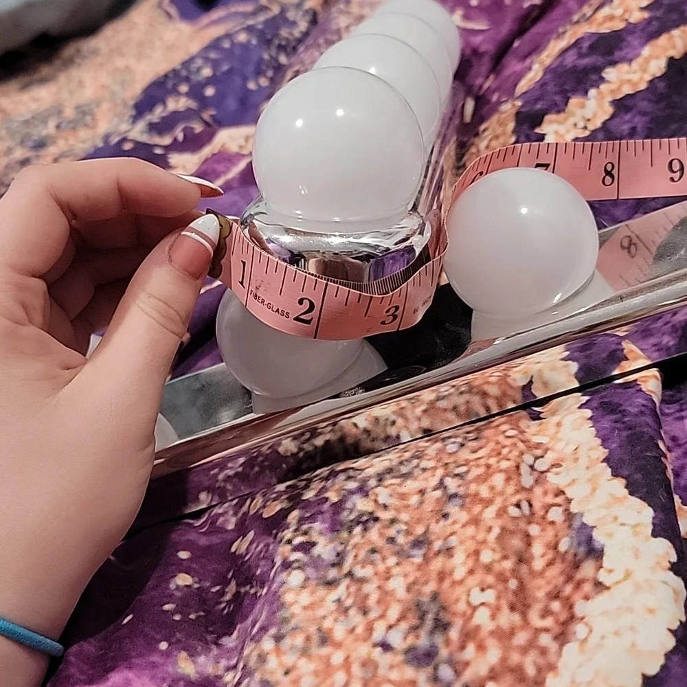 Stick on vanity lights